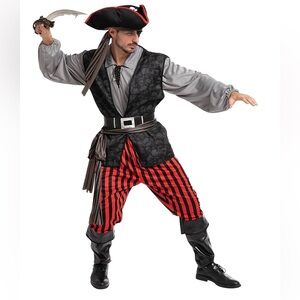 New XL Adult Pirate Costume